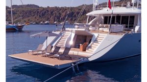 Private yacht charter in Gocek bays