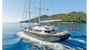Yacht charter route to Greek Islands